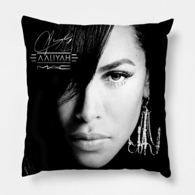 Aaliyah Exclusive Throw Pillow Official Aaliyah Merch
