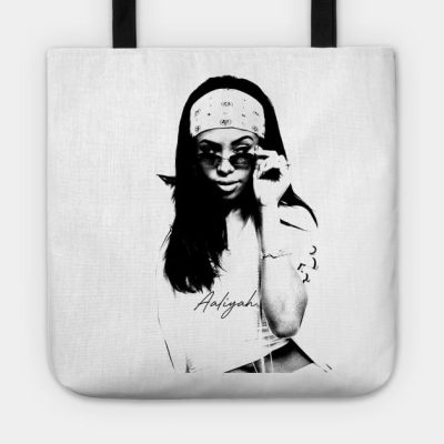 Aaliyah Vintage Portrait Tote Official Aaliyah Merch