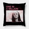 One In A Million Vintage Minimalism Throw Pillow Official Aaliyah Merch