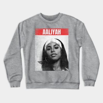 Aaliyah Urban Bw Crewneck Sweatshirt Official Aaliyah Merch