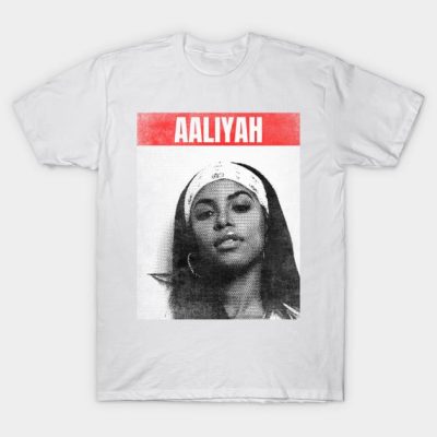 Aaliyah Urban Bw T-Shirt Official Aaliyah Merch
