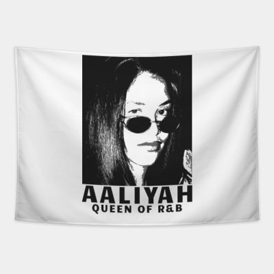 Aaliyah Queen Of Rnb Tapestry Official Aaliyah Merch