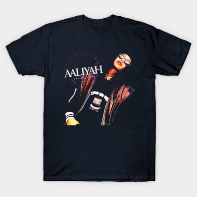 Vintage Aaliyah 90S Black T-Shirt Official Aaliyah Merch