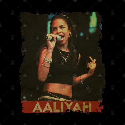 Aaliyah Retro Style Tapestry Official Aaliyah Merch