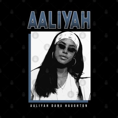 Aaliyah Hip Hop Throw Pillow Official Aaliyah Merch