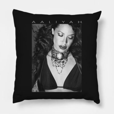 Aaliyah Throw Pillow Official Aaliyah Merch