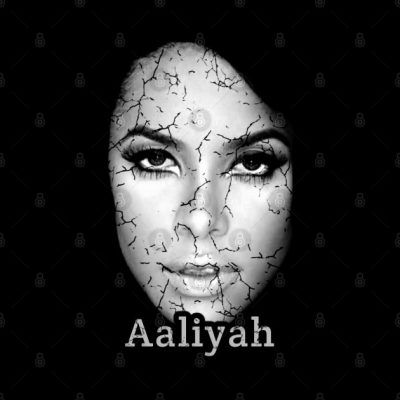 Retro Aaliyah Head Throw Pillow Official Aaliyah Merch