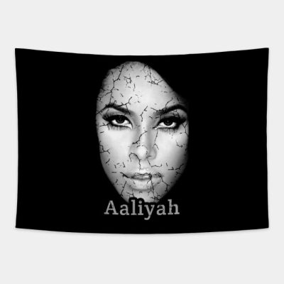Retro Aaliyah Head Tapestry Official Aaliyah Merch