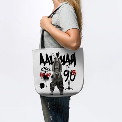 Aaliyah Hiphop Fashion 90S Tote Official Aaliyah Merch