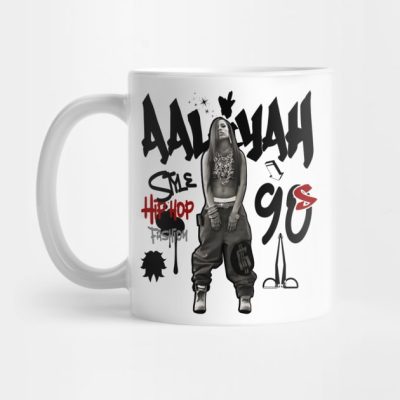 Aaliyah Hiphop Fashion 90S Mug Official Cow Anime Merch