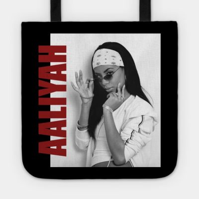 Aaliyah Aaliyah Retro Aesthetic Fan Art 80S Tote Official Aaliyah Merch
