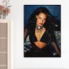 Singer A Aaliyah Actress POSTER Prints Wall Painting Bedroom Living Room Wall Sticker Small 4 - Aaliyah Shop