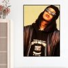 Singer A Aaliyah Actress POSTER Prints Wall Painting Bedroom Living Room Wall Sticker Small 7 - Aaliyah Shop