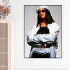 Singer A Aaliyah Actress POSTER Prints Wall Painting Bedroom Living Room Wall Sticker Small 8 - Aaliyah Shop