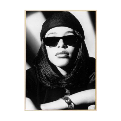 Singer A Aaliyah Actress Posters Kraft Paper Vintage Poster Wall Art Painting Study Aesthetic Art Small 12 - Aaliyah Shop