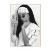 Singer A Aaliyah Actress Posters Kraft Paper Vintage Poster Wall Art Painting Study Aesthetic Art Small 4 - Aaliyah Shop