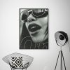 singer a aaliyah POSTER Prints Wall Pictures Living Room Home Decoration 2 - Aaliyah Shop