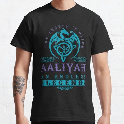 Aaliyah T-Shirt | Aaliyah Name T-Shirt | Aaliyah The Legend | Aaliyah T-Shirt Official Aaliyah Merch