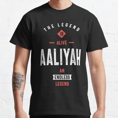 The Legend Is Alive Aaliyah T-Shirt Official Aaliyah Merch