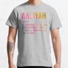 Definition Of Aaliyah In Watercolor T-Shirt Official Aaliyah Merch