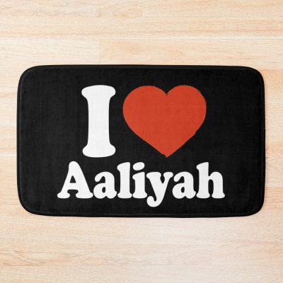 I Love Aaliyah Bath Mat Official Aaliyah Merch
