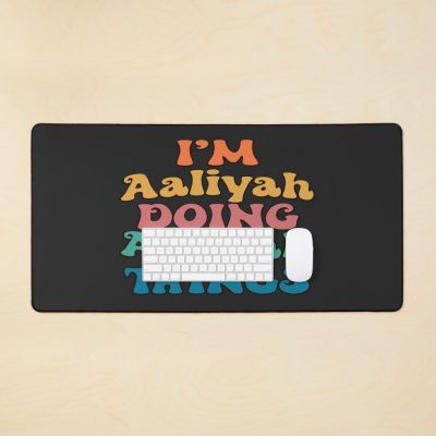 Aaliyah Funny Retro First Name Mouse Pad Official Aaliyah Merch