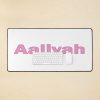 Aaliyah Name Pink Lettering Text - 0020 Mouse Pad Official Aaliyah Merch