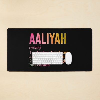 Definition Of Aaliyah In Watercolor Mouse Pad Official Aaliyah Merch