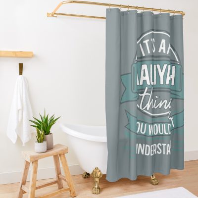 Its An Aaliyah Thing You Wouldnt Understand Shower Curtain Official Aaliyah Merch