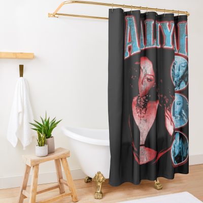 Girls Relax Enjoy Shower Curtain Official Aaliyah Merch