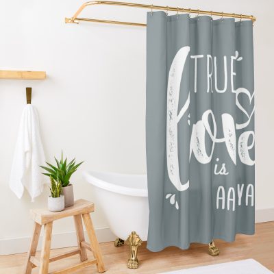 Aaliyah Name True Love Aaliyah Valentines Day Perfect Gift Aaliyah Shower Curtain Official Aaliyah Merch