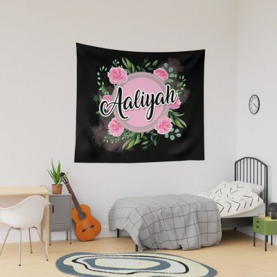 Aaliyah Name Tapestry Official Aaliyah Merch